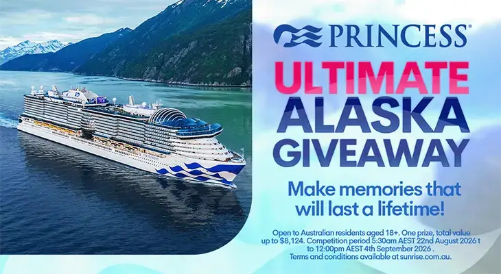 Weekend Sunrise - Win a 7-night Alaska cruise!