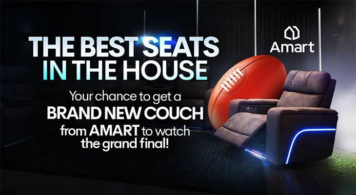 Weekend Sunrise - Win an Amart lounge suite!