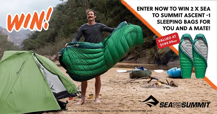 Wild Earth - Win 2x Sea to Summit Sleeping Bags!