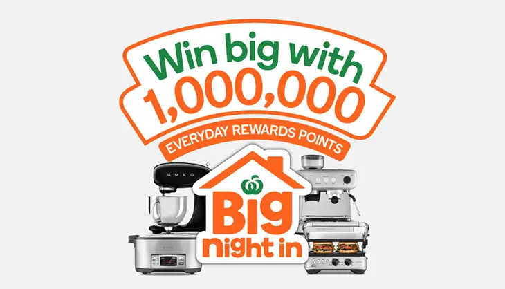 Woolworths – Win a share of 100M in Points! Woolworths - Win a share of 100M in Points!