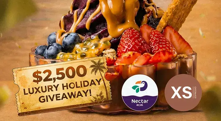 XS Espresso - Win $2,500 Luxury Escapes Gift Card!