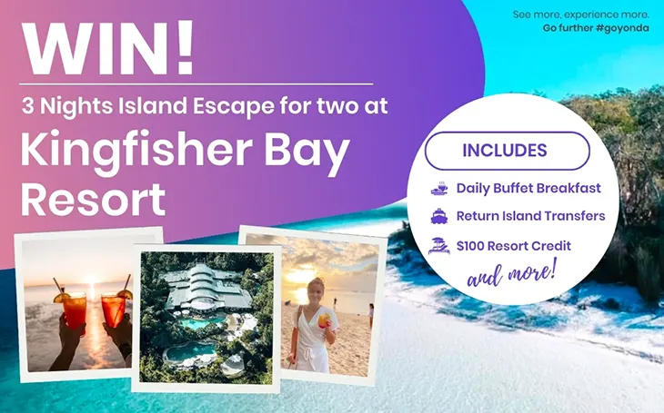 Yonda - Win a Getaway to Kingfisher Bay!