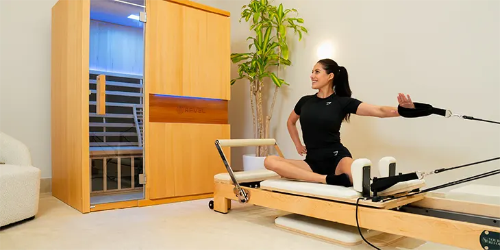 Your Reformer - Win an Aura Sauna + Pilates Reformer!