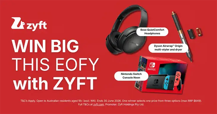 Zyft - Win your choice of Prizes!