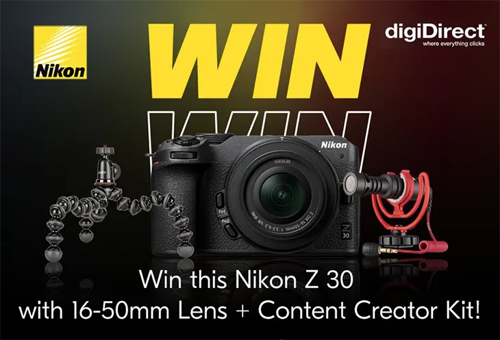 digiDirect - Win a Nikon Z30 Camera Kit!