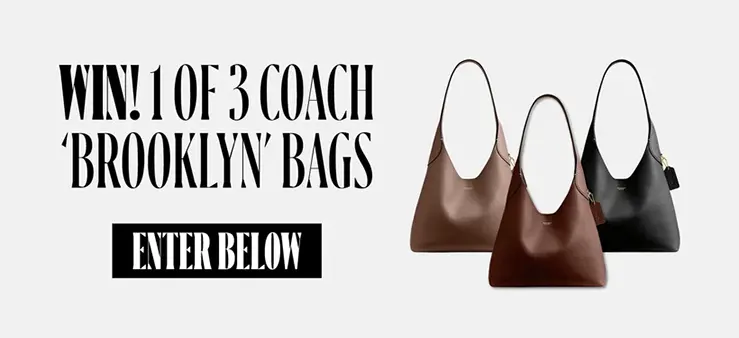 maire claire - Win 1 of 3 Coach Brooklyn handbags!